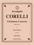 Christmas Concerto Op. 6, No. 8 for Brass Quintet