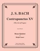 Contrapunctus XV from The Art of Fugue?