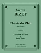Chants du Rhin fuer Trombone and Piano