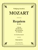Requiem, K. 626 Selections fuer Trombone Quartet