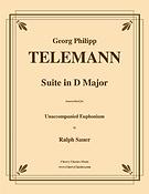 Suite in D major fuer Unaccompanied Euphonium