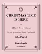 Christmas Time Is Here For Tuba Quartet