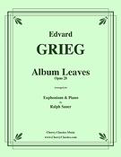 Album Leaves, Opus 28 For Euphonium and Piano