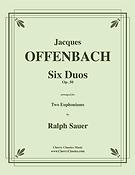 Jacques Offenbach: Six Duos, Opus 50 For Euphoniums