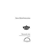 Aram Khatchatourian: Mascarade valse