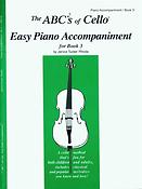 The Abcs Of Cello Easy Piano Accompaniment