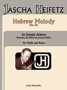Joseph Achron: Hebrew Melody