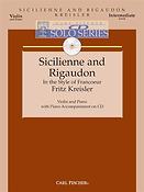 Kreisler: Sicilienne and Rigaudon