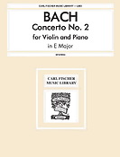 Bach: BWV 1042 Concerto No. 2 In E Major