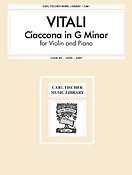 Tomaso Antonio Vitali: Ciaccona In G Minor
