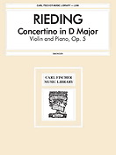 Oskar Rieding: Concertino In D Major