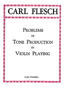 Problems Of Tone Production In Violin Playing