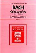 Bach: Celebrated Air On The G String