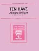 William Ten Have: Allegro Brillant Op.19