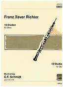 Franz Xaver Richter: 10 Etuden Für Oboe