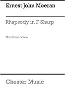 Moeran: Rhapsody In F Sharp (Miniature Score)