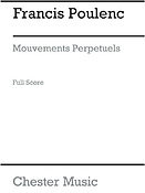 Poulenc Mouvements Perpetuals For 9 Instruments F/s