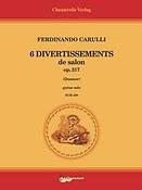 Ferdinando Carulli: 6 Divertissements Brillants