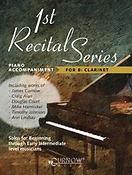 First Recital Series - Piano Accompaniment - Bb Clarinet