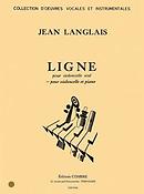 Jean Langlais: Ligne pour violoncelle et piano