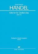 Händel: Ode For St. Cecilia's Day HWV 76  (Vocal Score)