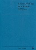 Sechs Sonate for Violine und Generalbass