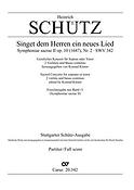 Heinrich Schutz: Singet dem Herrn ein neues Lied (Partituur)