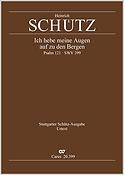 Schütz: Ich hebe meine Augen auf