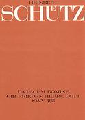 Schütz: Da pacem, Domine