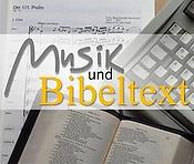 Musik und Bibeltext