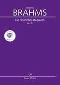 Brahms: Ein Deutsches Requiem Op. 45 (Partituur)