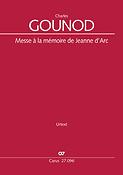 Charles Gounod: Messe A La Memoire De Jeanne d'Arc (Partituur)