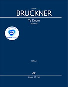 Anton Bruckner: Te Deum WAB 45 (Studiepartituur) 