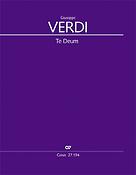 Verdi: Te Deum (Partituur)