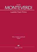 Monteverdi: Laudate pueri Primo SV 270 (Partituur)