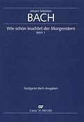 Bach: Wie schön leuchtet der Morgenstern BWV 1 (Vocal Score)