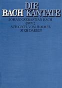 Bach: Ach Gott, vom Himmel sieh darein BWV 2 (Partituur)