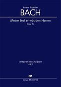Bach: Meine Seel erhebt den Herren BWV 10 (Vocal Score)