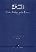 Bach: Meine Seufzer, Meine Tränen BWV 13 (Vocal Score)