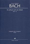 Bach: Es erhub sich ein Streit BWV 19 (Partituur)
