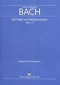 Bach: Ich hatte viel Bekümmernis BWV 21 (Partituur)
