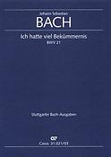 Bach: Ich hatte viel Bekümmernis BWV 21 (Klavieruittreksel)