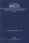 Bach: Jesus nahm zu sich die Zwölfe BWV 22 (Vocal Score)
