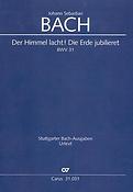 Bach: Der Himmel lacht! Die Erde jubilieret BWV 31 (Partituur)