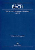 Bach: Brich dem Hungrigen dein Brot BWV 39 (Partituur)