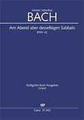 Bach: Am Abend aber desselbigen Sabbats BWV 42 (Partituur)