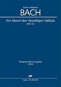 Bach: Am Abend aber desselbigen Sabbats BWV 42 (Vocal Score)