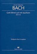 Bach: Gott fähret auf mit Jauchzen BWV 43 (Partituur)
