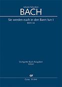 Bach: Sie werden euch in den Bann tun I BWV 44 (Partituur)