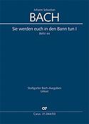 Bach: Sie werden euch in den Bann tun I BWV 44 (Vocal Score)